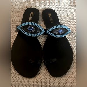MISS LOLA Sandals size 8